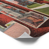 Poster Cleveland, Ohio - Scènes de grandes lettres 3 (Coin)