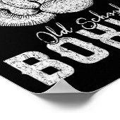 Poster Clic de boxe scolaire masculin (Coin)