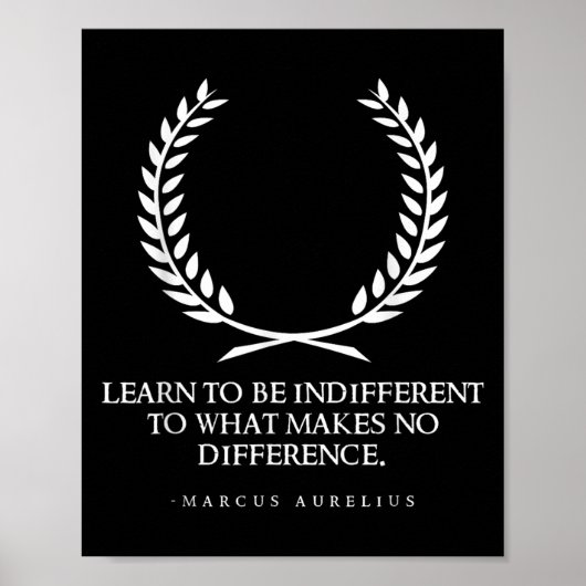 Poster Clical Rome Philosophie stoïque César Marcus Aurel (Devant)