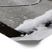 Poster Clientèle pluie référencement immobilier marketing (Coin)