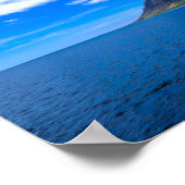 Poster Cliff Brown près de la mer (Coin)