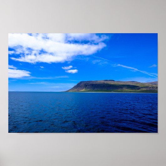 Poster Cliff Brown près de la mer (Devant)