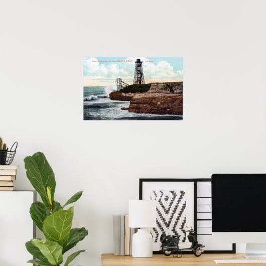 Poster Cliff Drive Vue du moteur Wave (Bureau à domicile)