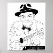 Poster Cliff Edwards - Ukulele Ike (Devant)