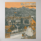 Poster Cliff House & Pikes Peak (Devant)
