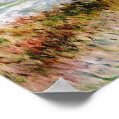 Poster Cliff Walk à Pourville (Coin)