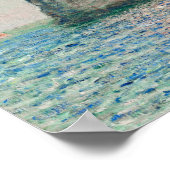 Poster Cliffs at Etracétate 1885 par Claude Monet (Coin)