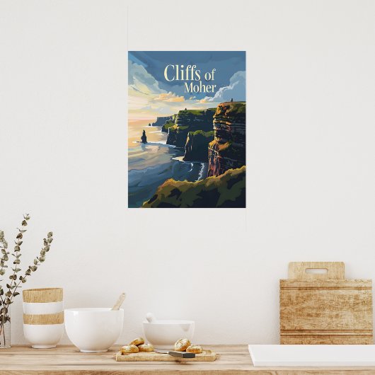 Poster Cliffs of Moher (Cuisine)