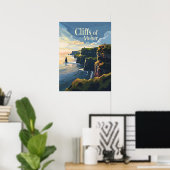 Poster Cliffs of Moher (Bureau à domicile)