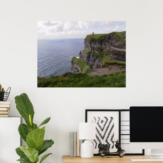 Poster Cliffs of Moher (Bureau à domicile)