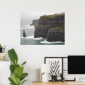 Poster Cliffs of Moher (Bureau à domicile)