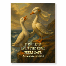 Poster "Cliffside Vows - A Goose Lotory"