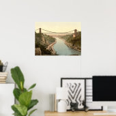 Poster Clifton Suspension Bridge II, Bristol, Angleterre (Bureau à domicile)