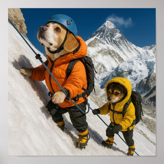 Poster "Climb Every Mountain" (Devant)