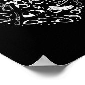 Poster Climber Rock Escalade Équipement Girl Heart (Coin)