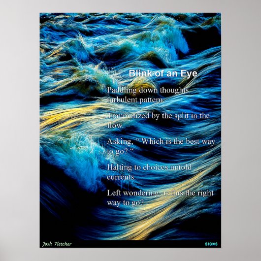Poster Clin d'œil (Devant)