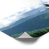 Poster Clingmans Dome, Great Smokies, États-Unis (Coin)