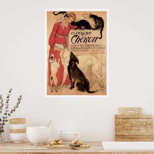 Poster Clinique Cheron (Cuisine)