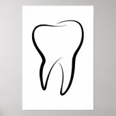 Poster Clinique dentaire dentaire Hygiène buccale (Devant)