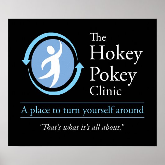 Poster Clinique Hokey Pokey (Devant)