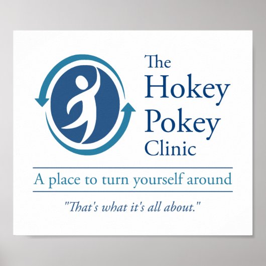 Poster Clinique Hokey Pokey (Devant)