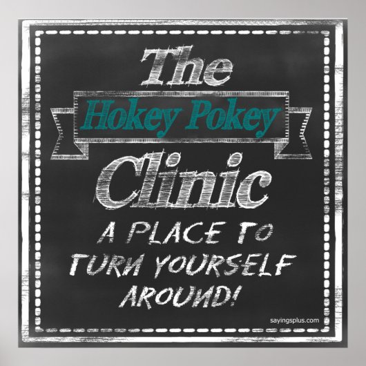 Poster Clinique Hokey Pokey (Devant)