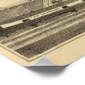 Poster Clinton Fire Brick Works Atterrissage d'Anderson (Coin)