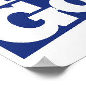 Poster Clinton Gore 92 politique rétro (Coin)