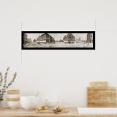 Poster Clinton, Iowa Photo 1907 (Cuisine)