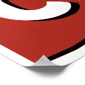 Poster Clipart clown cirque, jolie illustration (Coin)