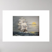 Poster Clipper à Dusk (Devant)