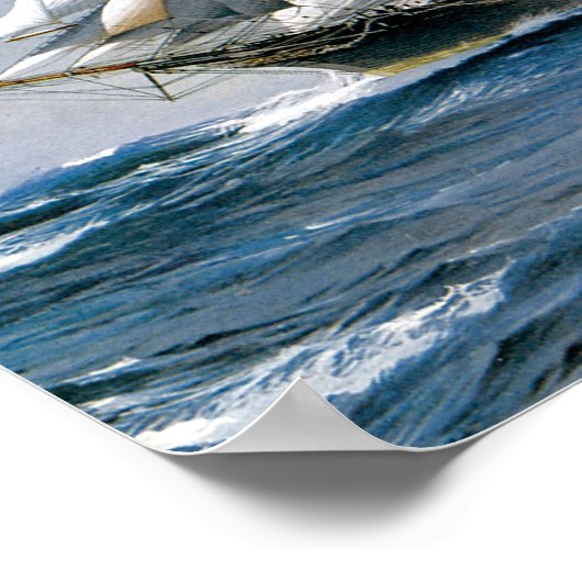 Poster Clipper à voile Dreadnough (Coin)