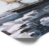 Poster Clipper Ship "Red Jacket" (Coin)