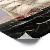Poster Clipper Ship Trois Frères (Coin)