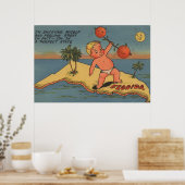 Poster Cloche de levage d'oranges (Cuisine)