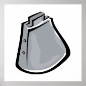 Poster Cloche de vache (Devant)