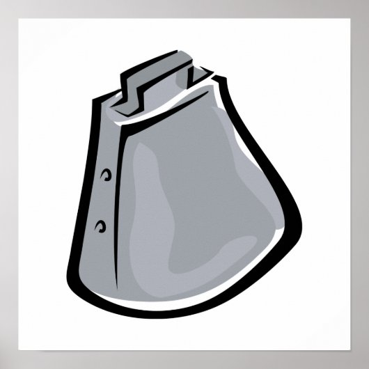 Poster Cloche de vache (Devant)