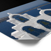 Poster cloches santorini v2 (Coin)
