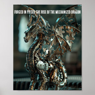 Poster Clockwork Dragon Puzzle