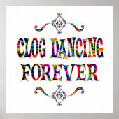 Poster Clog Dancing Forever (Devant)