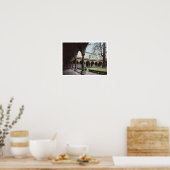Poster Cloître du couvent, reconstruit en 1442 (photo) (Cuisine)