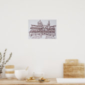 Poster Cloître du monastère de Jeronimos | Lisbonne, Port (Cuisine)