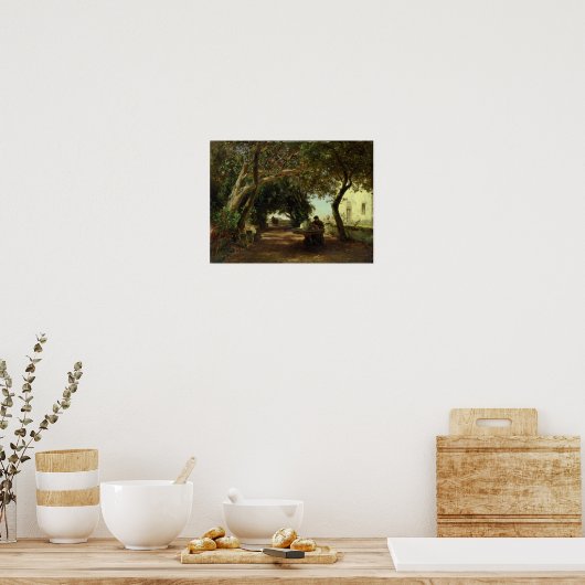 Poster Cloîtres italiens (Cuisine)