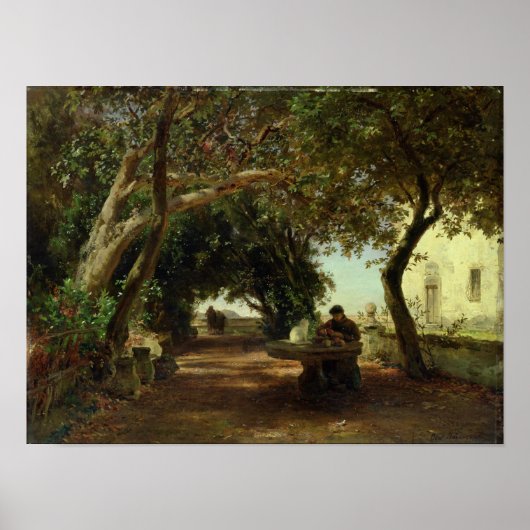 Poster Cloîtres italiens (Devant)