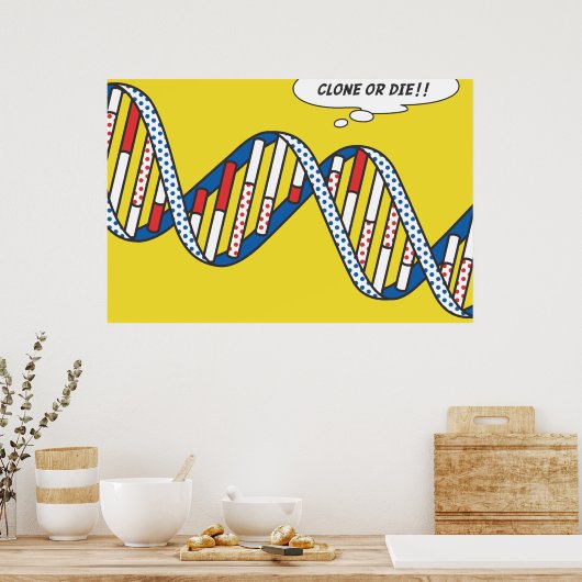 Poster Clone Ou Mort ! ! (Cuisine)