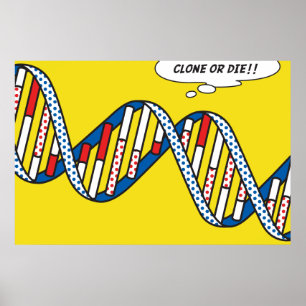 Poster Clone Ou Mort ! !