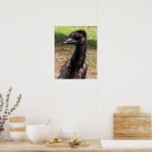 Poster Close-up of an Emu (Cuisine)