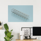 Poster Close-up of medical stent (Bureau à domicile)