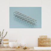 Poster Close-up of medical stent (Cuisine)