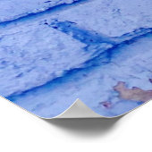 Poster Closeup de la surface de brique (Coin)